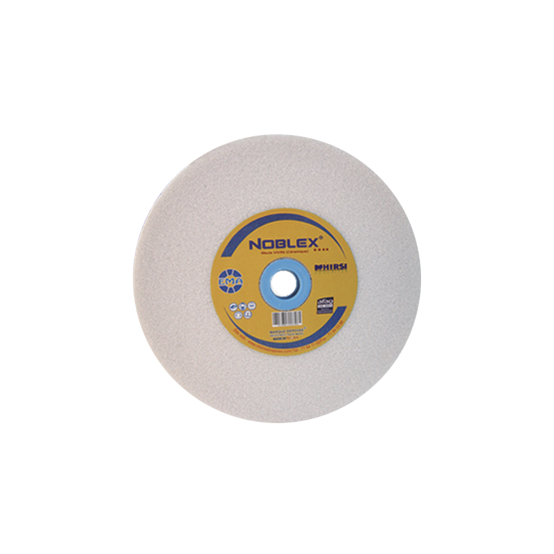 ++Meule Plate Blanche pour Acier traitee NOBLEX